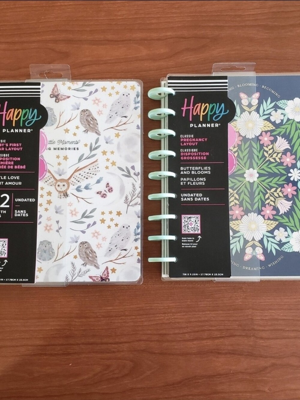 Undated Pregnancy & First Year Happy Planners Bundle New Layout Books Chunky NEW